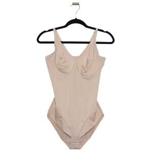Miraclesuit Tan Beige Shapewear Bodysuit Size 40C